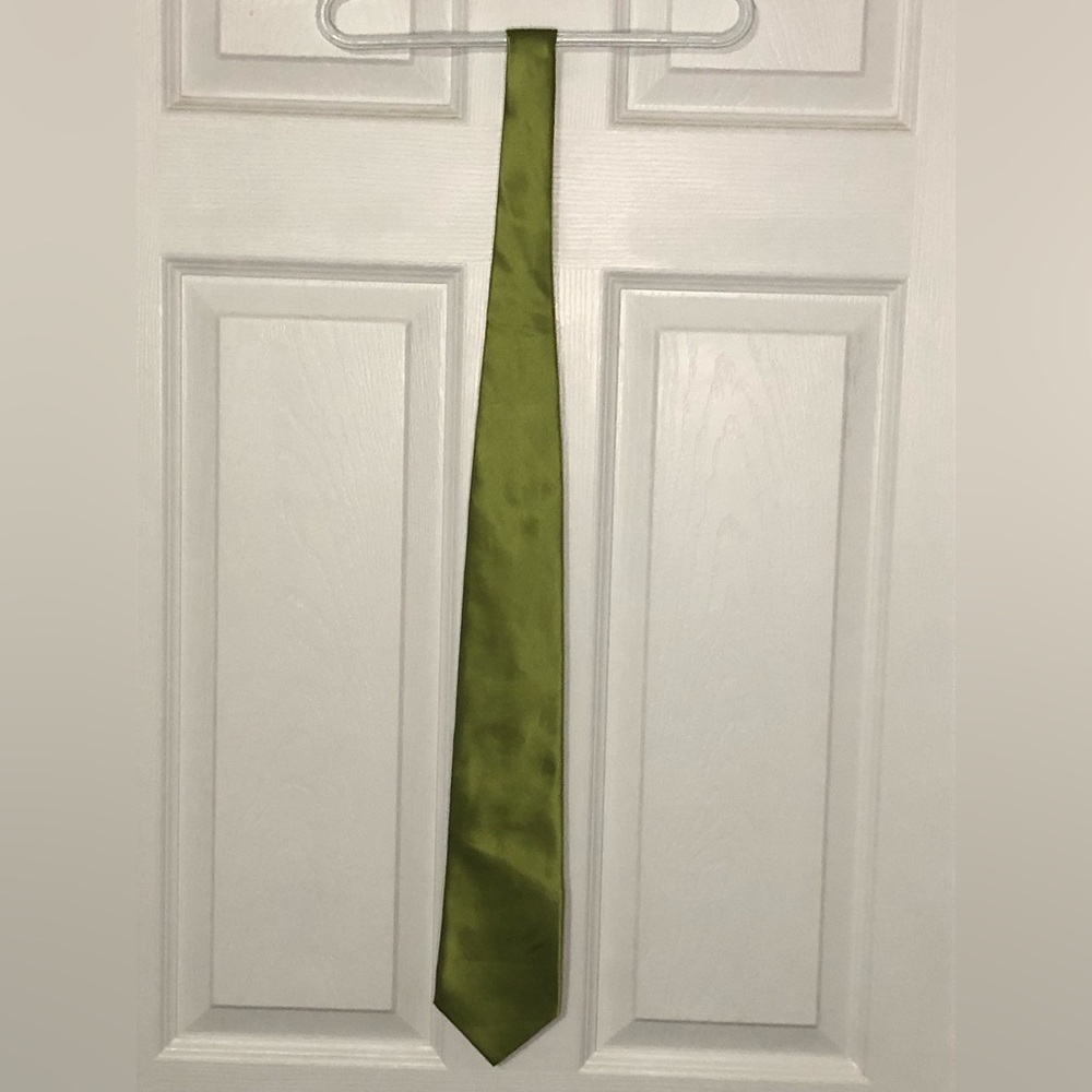 George men’s neck tie green (olive) OS
